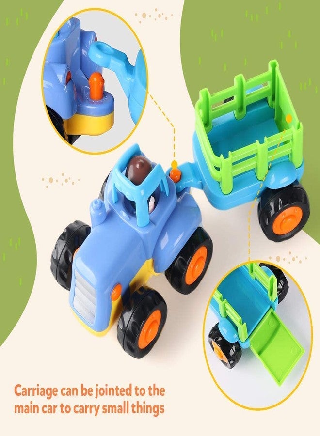 Dezva Exclusive Collection of Toy Cars for 2 3 4 5 Year Old boy, Friction Powered Kids Toddler Car Toy Set (4 PCS Truck Team) - Image 2